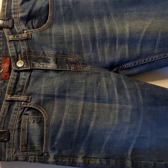 Arvind Denim Lab 34x34 slim fit jeans NWOT - Picture 4 of 16